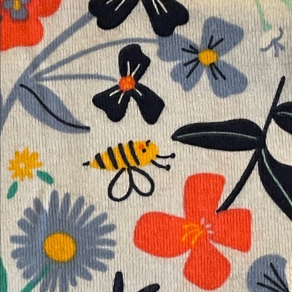 Cat & Jack Kids Pajama Set - Multicolor Floral SZ 6  NWT - Picture 3 of 4